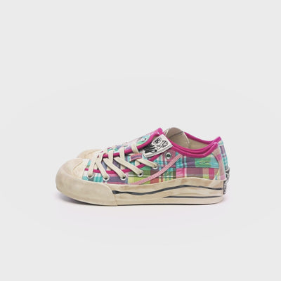 BBiMP Twist Canvas Sneaker-Pink Gingham